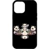 Mahjong Chinese Tile Game Gift For Mahjo Custodia per iPhone 12 Pro Max Panda cinese che gioca Mahjong Gioco Mahjong Player