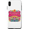 Utopia Sport New York Shop Custodia per iPhone XS Max Stampa Woodstock Catskills New York Groovy Shamrock