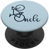 LINE ART AESTHETIC MINIMALIST Francia Bicicletta Francese ONCLE Zio PopSockets PopGrip Adesivo