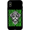 2nd Grade Student Teacher First Day Of S Custodia per iPhone X/XS Divertente insegnante di seconda elementare cane carino per studenti di ritorno a scuola
