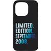 Limited Edition September 2008 Legendary Custodia per iPhone 15 Pro Settembre 2008 Anno 2008 Retro 2008 Vintage Edizione Limitata