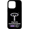 Dim's Designs Italy Custodia per iPhone 15 Pro Max Aura in Manutenzione - Slang e Autoironia Digitale