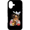 Catholic Core Catholiccore Aesthetic Got Custodia per iPhone 17 Kiwi Bird Coquette Cristiano Religioso Crocifisso Cuore Croce