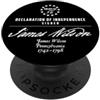 George Washington Revolutionary War 1776 Dichiarazione di indipendenza della firma di James Wilson PopSockets PopGrip Adesivo