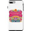 Utopia Sport New York Shop Custodia per iPhone 7 Plus/8 Plus Stampa Woodstock Catskills New York Groovy Shamrock