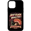 Funny Menopause Humor Society Custodia per iPhone 12 mini Hot Flash World Tour Umorismo Menopausa Stile Retrò