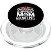 Emotional Support Mom Do Not Pet Gifts Supporto emotivo mamma PopSockets PopGrip per MagSafe