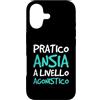 LUMOMIX Custodia per iPhone 17 Cover Divertenti - Frasi Ansia - Scritte Simpatiche