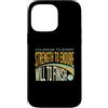 Whyitsme Design Custodia per iPhone 14 Pro Max Half Marathon Runner Coraggio di iniziare, forza di sopportare