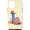 Disney Custodia per iPhone 13 Monogramma dell'alfabeto Disney Villains Aladdin Lettera I per Iago