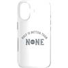 Whyitsme Design Custodia per iPhone 17 Half Marathon Half è meglio di nessuna 13.1