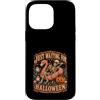 Summer Halloween Skeleton Flamingo Appar Custodia per iPhone 14 Pro Max Aspettando solo Halloween Skeleton Flamingo Summer