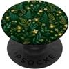 Firefly Pattern Lucciola Foresta Modello Felce Botanico Notte Natura Glow PopSockets PopGrip Adesivo