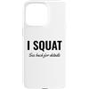 Gym Shirt I Squat Please See Back for De Custodia per iPhone 15 Pro Max I Squat See Back for Details Gym Workout This Is Why I Squat