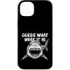 Guess What Week It Is Shark Lover Vintag Custodia per iPhone 14 Plus Guess What Week It Is Vintage Shark Lover Shark Meme