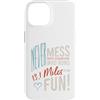 Whyitsme Design Custodia per iPhone 14 Divertente mezza maratona corridore umorismo