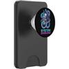 Octupus Skull Art Cyberpunk Skull System Overload Octupus Techno Rave Art PopSockets PopWallet per MagSafe