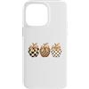 Preppy Leopard Vibes Custodia per iPhone 14 Pro Max Preppy Leopard Apple Bow Coquette Insegnante di ritorno a scuola