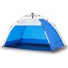 HETFTJN Tenda da Spiaggia 2 Persone Pop Up Pieghevole Verde Mare