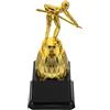 Alipis Coppa da Snooker in Plastica Oro Statua Giocatore di Biliardo 3D, Premio Decorativo Elegante per Tornei di Biliardo e Premiazioni in Uffici