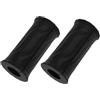 Toddmomy 2 Pezzi Impugnature per Manubri in Silicone Nero Antiscivolo | 3, 94x0, 98x0, 98 Pollici, Fit per Bilanciere e Attrezzi, Riutilizzabili