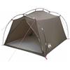 HETFTJN Tenda a Tunnel 4 Persone per Campeggio Blu 244x213x135 cm