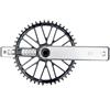 AYBDSJNWSF GUARNITURA CRS‑R2 Corona cava for bici, 110BCD Spiders CNC, compatibile con parti di a 11/12 velocità(SILVER 48T CHAINRING_L-173.75MM)