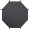 Generico Trampoline Shade Cover Waterproof Round Trampoline Shade Cover | Round Sunshade Accessories Sun Protection Replacement Part For Garden, Spring & Winter