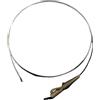 XUCZHAI Leader Pronti E Ordinati Fusi in Fluorocarbonio con Clip Fissate | Accessori for la pesca alla carpa Collegamento con gancio con girella QC