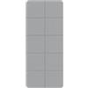 Ronyme Tappetino Pieghevole Fitness Tappeto Allenamento Materassino Esercizi Palestra Materassino Ginnastica con Spessore 08 Cm per Allenamenti E, Grigio, 183x60cm