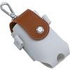 Toyvian Porta Palline da Golf in Pu Marrone Borsa da Golf da Cintura Portatile Chiusura a Bottone