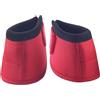 KIXZSAZ Comodi Stivaletti con Campanello per Cavalli Overreach in,Rosso,S