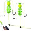 Generico 2 PCS Sistemas di Pesca con cestello Feeder dal Basso Verso l'Alto | Anti-torsione Doppia Guida Tubo Esca Rig, Anti-groviglio Pesca Esca Gabbia per Polvere, Pellet, Blocco Esche