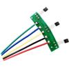 Generico Scooter Elettrico Con Sensore Effetto Hall - Cavo Scheda Sensore Hall Motor | Parte Di Ricambio Elettrica Per Kit Di Conversione Motore Con Mozzo A Due Ruote Per Scooter Elettrico CC Senza Spazzole E-Bik