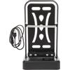 HEALSOPTHY Contapassi per Smartphone USB Type, Nero, Plastico, Oltre 8000 Passi/