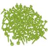 ZEPFJHE 100Pcs Golf Step Down Tees Piccoli Castelli Tees Double Deck Golf Training Ball Parte di Ricambio Golfers Accessoriys