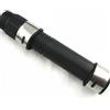 Amagogo Impugnatura Canna da Pesca Sede Mulinello Rotante Grip Accessorio Professionale in E Lega di Alluminio per Fissaggio Sicuro E Comfort, Nero, 18