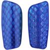 Ysyqkn Parastinchi Calcio Giovani Parastinchi Bambini Protezioni Tibia Conchiglia TPE Ergonomica con Imbottitura EVA Traspirante Leggera Antiurto Adatti per, Blu, S