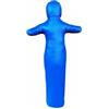 LOVIVER Children Training Dummy Manichino da Allenamento Bambino Partner di Training Arti Marziali Grappling in Pelle PU con Struttura Piena per Colpi Clinch, Blu, 120cm 10kg