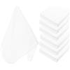 AKOOSY Asciugamano Monouso 20 Pezzi in Microfibra Bianco per Viaggio | Salone e Outdoor, Formato Compatto, Uso Singolo, Set da 20, Pratico da Portare