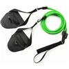 Wsymxuo Elastico di Resistenza con Palette Regolabile Estensore Leggera Attrezzo per Allenamento a Secco, Verde, 40 Libbre