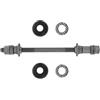 Hemobllo Mozzo Posteriore Bici 180Mm Assale 9.5Mm in Metallo per Mountain Biking, Perno e Cuscinetti a Sfera per Sostituzione Ruota Posteriore