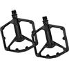 Generic Pedali piatti leggeri con cuscinetti sigillati, ampio design antiscivolo per bici da strada e pedali larghi con cuscinetti sigillati per mountain bike