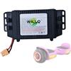 WILLQ Batteria al Litio 36V 2Ah 2,5Ah 4,4Ah per Scooter autobilancianti | Batteria per Twist-Car, prese d'aria integrate, scocca in ABS, leggera, connettore XT60, per hoverboard