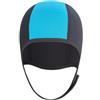 LOVIVER Cappuccio Subacqueo Neoprene Cappello Nuoto Cuffia Muta Protezione Termica Cinturino Regolabile Copertura Orecchie Cuciture Resistenti Adatto a, Grigio