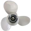 Generic Elica in lega di alluminio, elica marina fuoribordo compatibile con Yamaha 25-60HP (11 3/8X12-G)