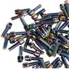 LongTing 6 Viti M5 * 18 da 15 mm con Guarnizione for Attacco Manubrio for Bicicletta da Strada MTB