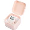 LALADEFIEE Contatore Digitale Silenzioso, Contatore per Dita, in Silicone Rosa, Conteggio Manuale Portatile, Batteria Inclusa, per Running e attività di Allenamento