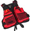 Generico Fishing Life Vest Reflective Multi Pocket Length Adjustable Quick Dry