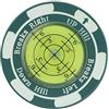 Generico verde da golf, clip per cappelli da golf a palla di formazione accurati